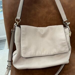 Kate Spade Leather Crossbody Bag - Light Creamy Pink
